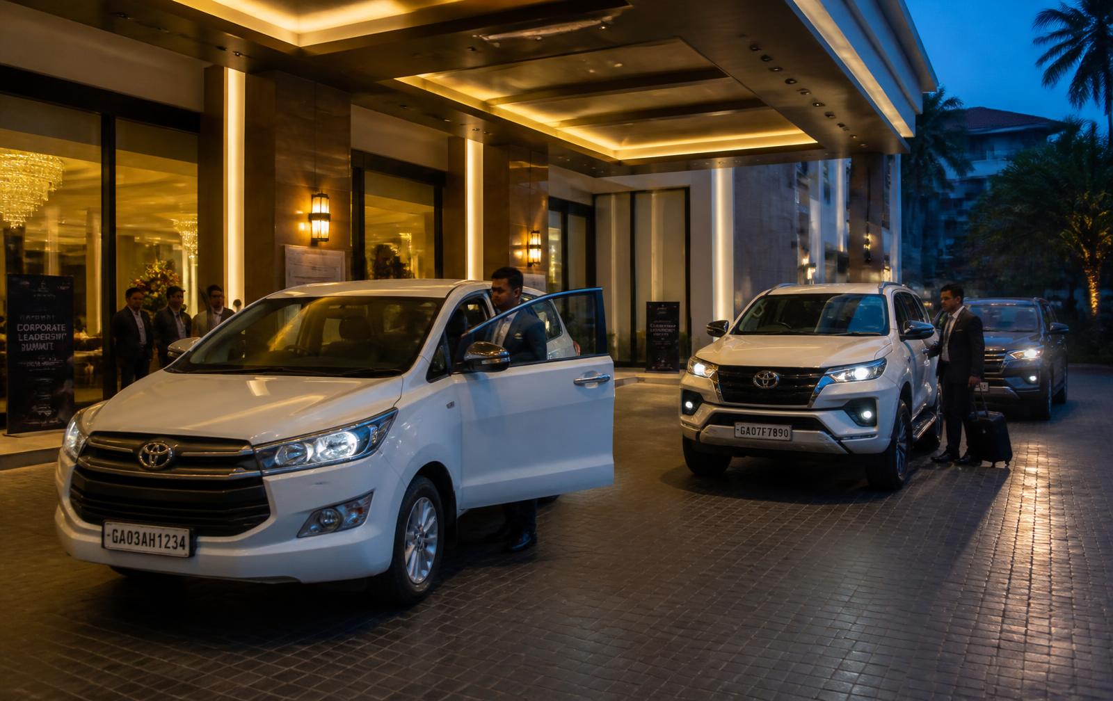 Corporate Events transportation in Goa